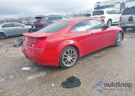 2005 Infiniti G35 z USA, uszkodzony, nr VIN JNKCV54EX5M425435